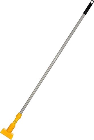 مقبض ممسحة حديد تجاري من جبال الألب لتنظيف الأرضيات - عصا تنظيف احترافية سريعة التغيير أو رأس ممسحة بديلة مع مقبض معدني (مشبك فك من الألياف الزجاجية) in Kuwait