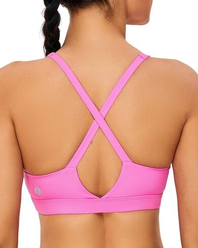 RUNNING GIRL High Impact Sports Bras for Women Moulded Cup High Support Sports Bra High Coverage Workout Yoga Bra in Kuwait