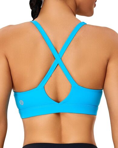 RUNNING GIRL High Impact Sports Bras for Women Moulded Cup High Support Sports Bra High Coverage Workout Yoga Bra in Kuwait