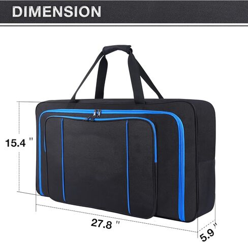 Storage Bag for LifePro Vibrating Plate Exercise Machine,Large Space Carrying Bag Vibration Plate,Vibration Fitness Platform Handle Tote Bag Training Equipment Organizer Case(Bag Only) in Kuwait