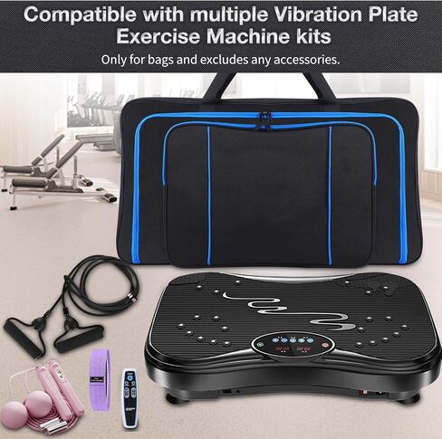 Storage Bag for LifePro Vibrating Plate Exercise Machine,Large Space Carrying Bag Vibration Plate,Vibration Fitness Platform Handle Tote Bag Training Equipment Organizer Case(Bag Only) in Kuwait