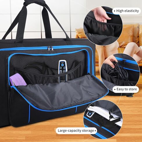 Storage Bag for LifePro Vibrating Plate Exercise Machine,Large Space Carrying Bag Vibration Plate,Vibration Fitness Platform Handle Tote Bag Training Equipment Organizer Case(Bag Only) in Kuwait