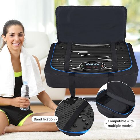 Storage Bag for LifePro Vibrating Plate Exercise Machine,Large Space Carrying Bag Vibration Plate,Vibration Fitness Platform Handle Tote Bag Training Equipment Organizer Case(Bag Only) in Kuwait
