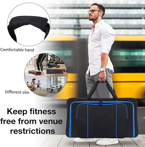 Storage Bag for LifePro Vibrating Plate Exercise Machine,Large Space Carrying Bag Vibration Plate,Vibration Fitness Platform Handle Tote Bag Training Equipment Organizer Case(Bag Only) in Kuwait