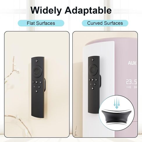 Magnetic Remote Control Holder Self-Adhesive Wall Mount, 6 Pack Upgraded Silicone Organizer Storage Wall Holder for Home Office TV, Fan and Air Conditioner Remote Control in Saudi Arabia