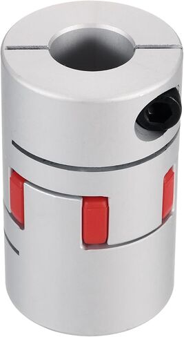 MECCANIXITY Aluminum Shaft Coupling 18mm to 18mm Flexible Spider Coupling L66mm x D40mm Coupler Jaw Spider Shaft Joint Connector for 3D Printers DIY Encoder CNC Router Milling Machine in Saudi Arabia