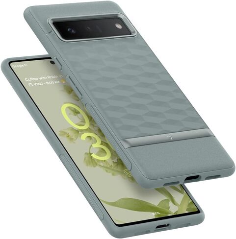 Caseology Parallax Protective Case Compatible with Google Pixel 6 Pro Case (2021) - Ash Gray in Saudi Arabia