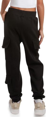 Dreamstar Girls' Jogger Pants - Soft Fleece Oversized Cargo Pants for Girls - Baggy-Loose Girls Fashion Cargo Joggers (7-16) in Kuwait