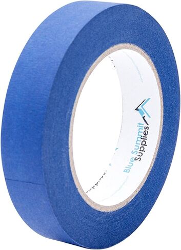 6 عبوات من شريط الرسامين الأزرق مقاس 0.94 بوصة، لاصق متوسط ​​يلتصق جيدًا ولكنه لا يترك أي بقايا خلفه، طول 60 ياردة، 6 لفات، إجمالي 360 ياردة in Kuwait