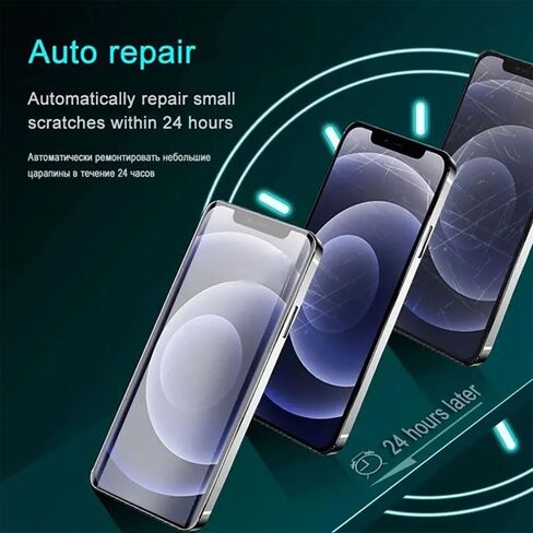 2 Pack Hydrogel Screen Protector for Google Pixel 9 Pro/Pixel 9, Upgraded Transparent Flexible TPU Protective Film, HD Clear (Not Tempered Glass) in Saudi Arabia