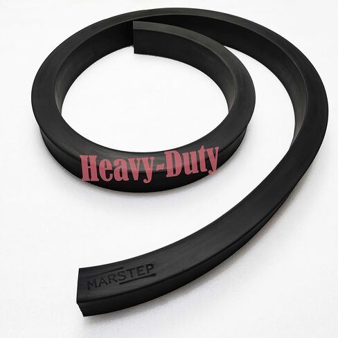 حاجز مانع للتسرب جديد، حاجز سائل مطاطي صلب أثقل، حاجز مانع للباب بعرض 2.4 بوصة × ارتفاع 1.6 بوصة، شريط مطاطي عالي التحمل مقاوم للزيت ومقاوم للتمزق، إمداد للتحكم في الانسكاب in Kuwait