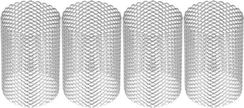 PATIKIL 4 Pcs 25mm OD Strainer Mesh, 36mm H Screen Y Shaped Strainer Filter Valve Mesh Screen 304 Stainless Steel Strainer Mesh for Debris Pump Water Oil Separation in Kuwait