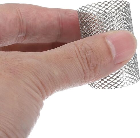 PATIKIL 4 Pcs 25mm OD Strainer Mesh, 36mm H Screen Y Shaped Strainer Filter Valve Mesh Screen 304 Stainless Steel Strainer Mesh for Debris Pump Water Oil Separation in Kuwait