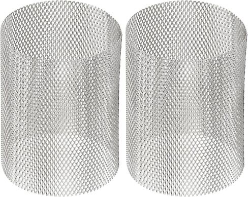 PATIKIL 4 Pcs 25mm OD Strainer Mesh, 36mm H Screen Y Shaped Strainer Filter Valve Mesh Screen 304 Stainless Steel Strainer Mesh for Debris Pump Water Oil Separation in Kuwait
