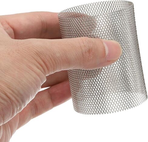 PATIKIL 4 Pcs 25mm OD Strainer Mesh, 36mm H Screen Y Shaped Strainer Filter Valve Mesh Screen 304 Stainless Steel Strainer Mesh for Debris Pump Water Oil Separation in Kuwait