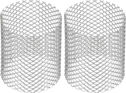 PATIKIL 4 Pcs 25mm OD Strainer Mesh, 36mm H Screen Y Shaped Strainer Filter Valve Mesh Screen 304 Stainless Steel Strainer Mesh for Debris Pump Water Oil Separation in Kuwait