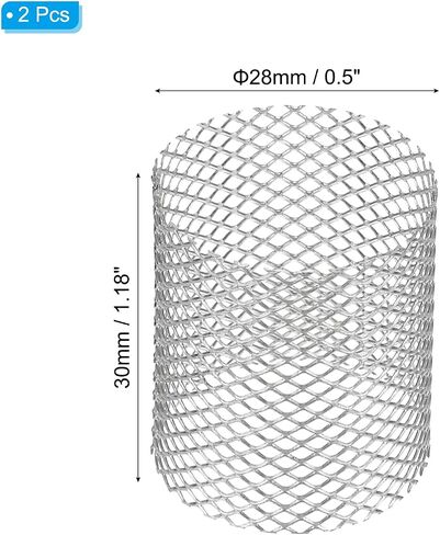 PATIKIL 4 Pcs 25mm OD Strainer Mesh, 36mm H Screen Y Shaped Strainer Filter Valve Mesh Screen 304 Stainless Steel Strainer Mesh for Debris Pump Water Oil Separation in Kuwait