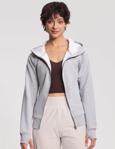 THE GYM PEOPLE Women's Zip Up Hoodies Fleece Workout Jackets Sweatshirts with Pockets Thumb Hole in Saudi Arabia
