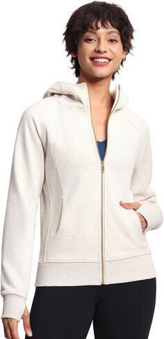 THE GYM PEOPLE Women's Zip Up Hoodies Fleece Workout Jackets Sweatshirts with Pockets Thumb Hole in Saudi Arabia