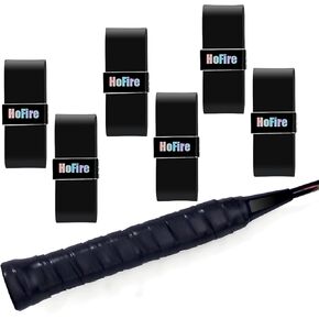 Tennis Racket Grip Tape - 6-Pack Dry Tennis Overgrip Grip Tape - Ultra Absorbent Dry Feel Tennis Grip Tape for Tennis, Pickleball - Enhance Your Racquet with Durable Tennis Grip