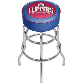 NBA Los Angeles Clippers Padded Swivel Bar Stool