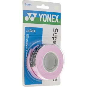 YONEXYonex Super Overgrip (Pack of 3) - Orange, One Size