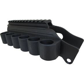 TacStar Industries 1081035 Shotgun Rail Mount,Remington 870,1100 and 11-87, W/Sidesaddle, 6 , Black