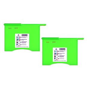 Scalpel Blade Remover Pack of 2 - Safe, Easy-to-Use, Compact, and Efficient Blade Disposal - for Dermaplaning Razor Blade Remover Box Dermaplane Blade Remover Box Use for Safe Experience