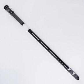 YUDIZWS Metal Lightsaber Scabbard Portable Storage Case,Adjustable Length Protective Sheath for Lightsabers 1" in Diameter or Smaller,Black