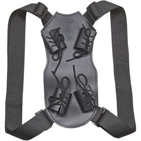 Artificial Leather Back Strap Sheath for Samurai Swords or Knives