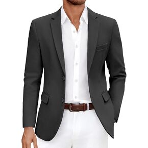 COOFANDY Men's Casual Blazer Slim Fit Lightweight Sport Coat Two Button Suit Jacket in Kuwait