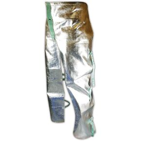 MAGID KVCHAP42 42" Long FR Aluminized Leg Chap (2 Pair) Yellow