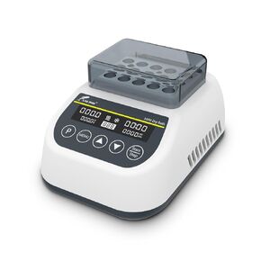 LAB FISH Mini Heating & Cooling Digital Dry Bath Incubator Laboratory Thermostatic Heater,Programmable Timer | Dry Block Incubator with 1.5ml*15 Centrifuge Tubes Block