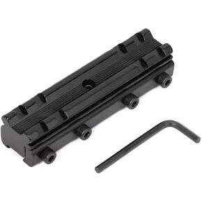 Aluminum M Lok Picatinny Rail, Picatinny Riser Rail Mount Dovetail