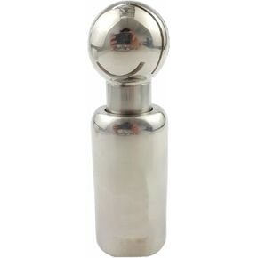 3.2cm Ball Diameter Type 1/2" NPT Female Rotary Spray Ball CIP Tank Cleaning Nozzle SS304 Stainless Steel