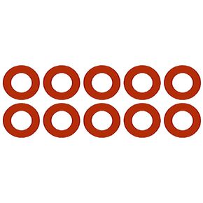 Sterling Seal CRG7237.300.125.150X10 7237 Red Rubber Ring Gasket, 3.5" ID, 3" Pipe Size, 1/8" Thick, Pressure Class 150# (Pack of 10)