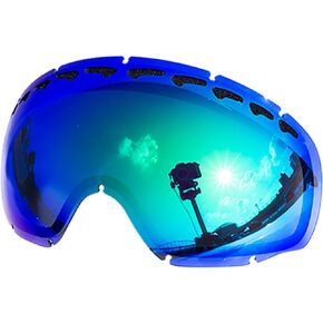 [With translation Replacement Lens compatible with Oakley Snow Goggles Mirror CROWBAR