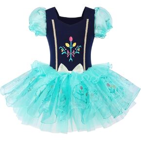 Girls Skirted Leotards Ballet Dance Tutu Princess Dress Ballerina Costumes 3-8Y