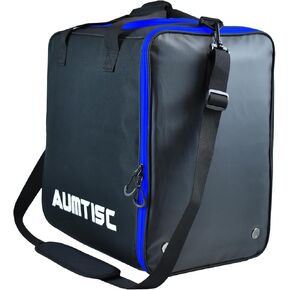 AUMTISC Ski Boot Bag, 50L Snowboard Boot and Helmet Travel Bag for Flying, Multi-Compartment for Ski Boots, Helmet, Snowboard & Accessories