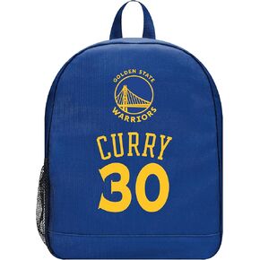 FOCO - NBA Small Size Team Logo Striped Backpack - Ages 6-12 Years Old (New York Knicks)