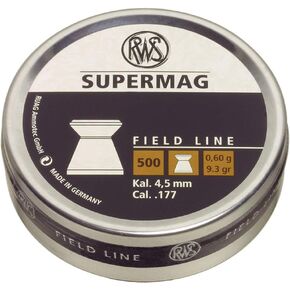 Rheinisch-Westfalische 2315042 RWS Supermag 2315042 Air Gun Ammo .177 Field Line