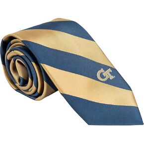 Desert Cactus Georgia Tech Tie Yellow Jackets GT Institute of Technology, 100% Polyester, with Logo