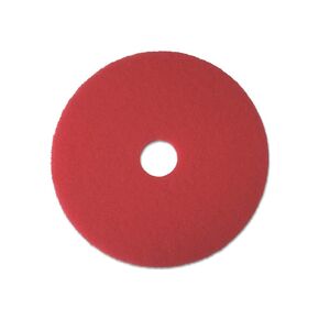 Boardwalk BWK4021RED 21 in. Diameter Buffing Floor Pads - Red (5/Carton)