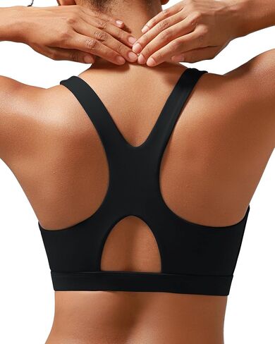 RUNNING GIRL حمالات صدر رياضية للنساء ذات دعم عالٍ، حمالة صدر رياضية مصبوبة بظهر متقاطع وحمالة صدر لليوجا in Kuwait