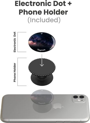 Dots (Blue Nebula) | Smart Phone Dots | Share Your Contact Details, Social Media, Website and More with just one tap in Saudi Arabia
