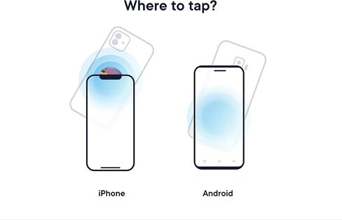 Dots (Blue Nebula) | Smart Phone Dots | Share Your Contact Details, Social Media, Website and More with just one tap in Saudi Arabia