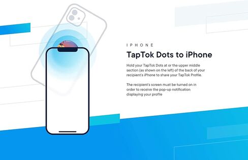 Dots (Blue Nebula) | Smart Phone Dots | Share Your Contact Details, Social Media, Website and More with just one tap in Saudi Arabia