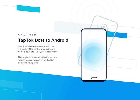 Dots (Blue Nebula) | Smart Phone Dots | Share Your Contact Details, Social Media, Website and More with just one tap in Saudi Arabia