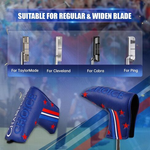 mytag Blade Putter Cover Golf Putter Headcovers for Scotty Cameron 2020 Special Select 2023 Super Select Newport Squareback Putters (Strong Magnetic) in Kuwait