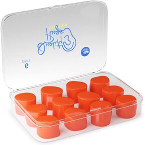 Quality Silicone Ear Plugs 6 Pair - Swimming Moldable Earplugs Women, Kids, Adults - Water Ear Plugs Prevent Swimmers Ear - Wax Ear Plugs for Swimming Great for Pool, Surfing, Bathing, Water Skiing